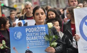 Foto: Nedim Grabovica / Radiosarajevo.ba / Šetnja kojom je obilježen svjetski dan borbe protiv dijabetesa
